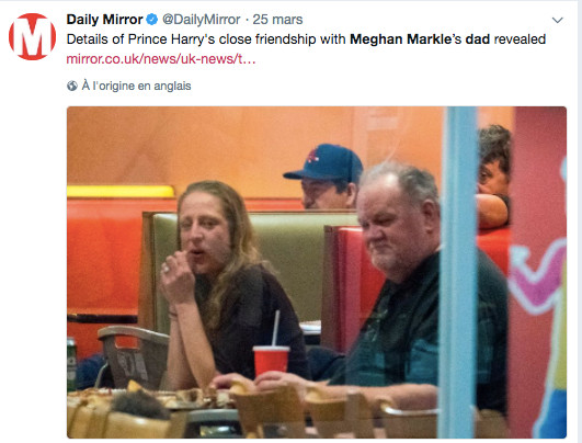Le père de Meghan Markle du mariage royal