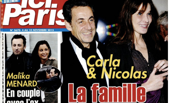 Carla et Nicolas Sarkozy « la famille s'agrandit » selon Ici Paris