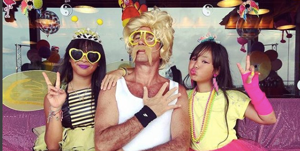 Jade et Joy Hallyday vedettes d'un « spectacle » présenté à St Barth (photo)