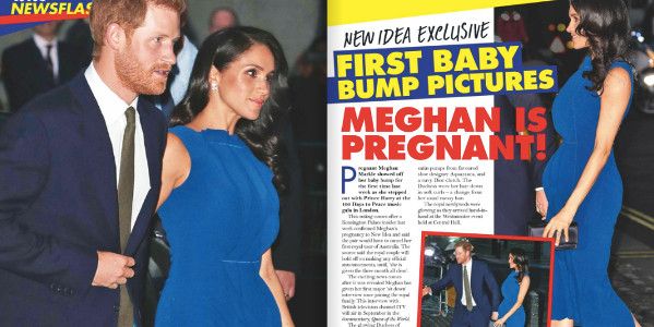 Meghan Markle, premières photos de sa grossesse
