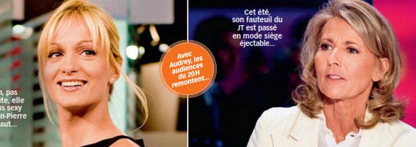 Audrey Crespo-Mara dénonce « l'achar­ne­ment » dont est victime Claire Chazal