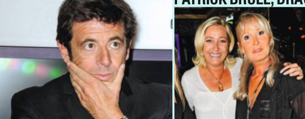 Patrick Bruel tape dans l'oeil de Marine Le Pen
