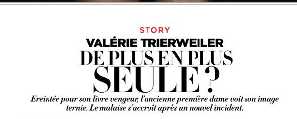 Valérie Trierweiler, une folle pour ses ex conseillers