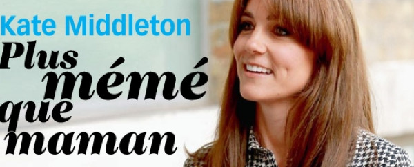 Kate Middleton « plus mémé que maman » selon Voici