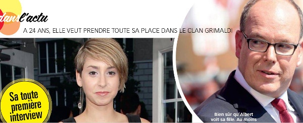 Albert de Monaco, Jazmin Grace sa fille illégitime évoque « son manque de figure paternelle »