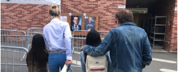 Laeticia Hallyday, un soutien déguisé à Emmanuel Macron (photo)