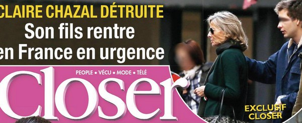 Le fils de Claire Chazal refuse la notoriété