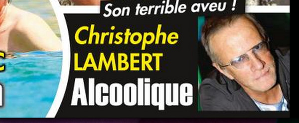 Christophe Lambert alcoolique ?