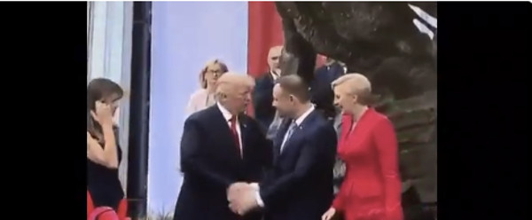 Donald Trump ridiculisé par Agata Kornhauser-Duda, la Première dame polonaise (vidéo)