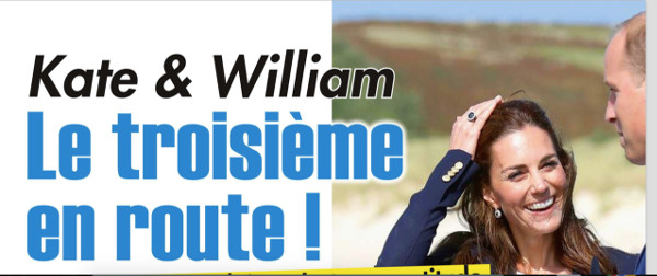 Kate Middleton enceinte de son troisième enfant ?
