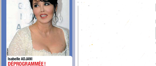 Isabelle Adjani, en thérapie de déprogrammation cellulaire