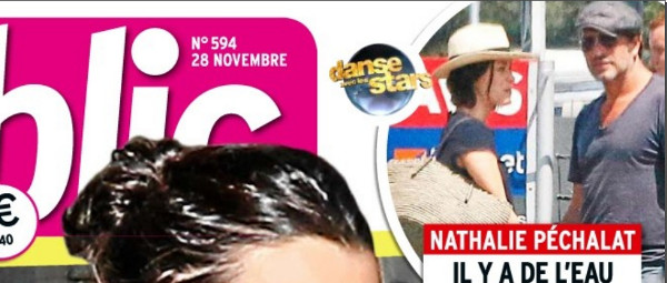 Jean Dujardin et Nathalie Péchalat, de l'eau dans le gaz