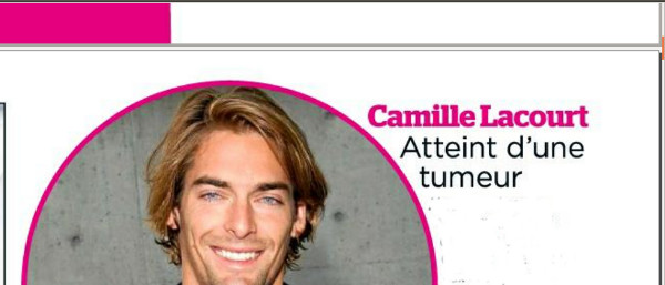 Camille Lacourt de retour à Gênes après en avoir fini de sa tumeur