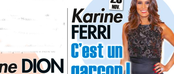 Karine Ferri et Yoann Gourcuff, c'est un garçon selon Ici Paris