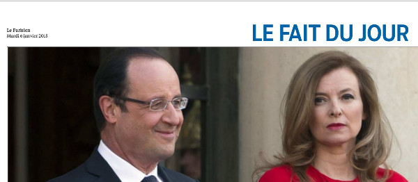 Valérie Trierweiler finira seule et riche selon les proches de François Hollande