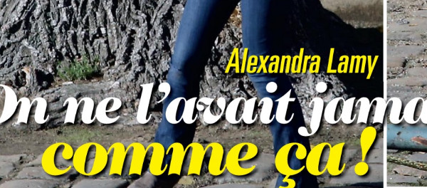 Alexandra Lamy, en larmes sur un quai de Paris dans Voici