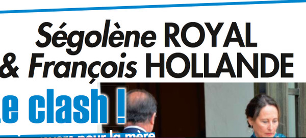 Ségolène Royal et François hollande, le clash