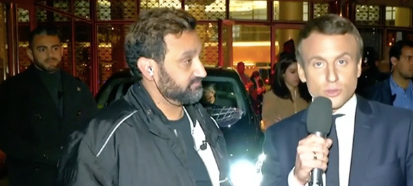 Cyril Hanouna affiche une préférence pour Emmanuel Macron