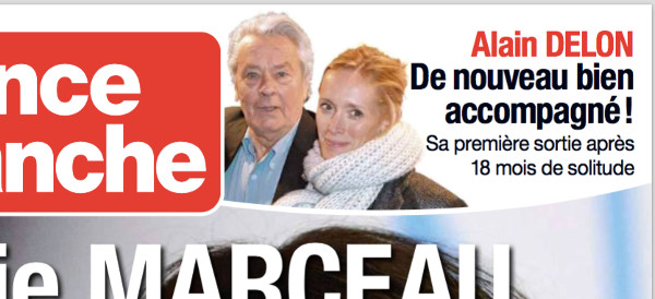 Alain Delon en couple avec Odile McDonald, une productrice québécoise ?