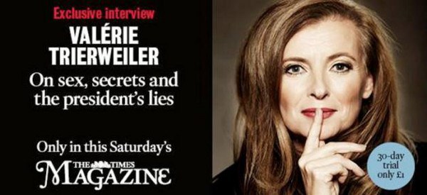 Blessée, Valérie Trierweiler recadre Bernard Montiel