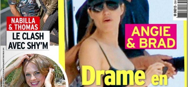 Angelina Jolie victime d'un accident (photo)