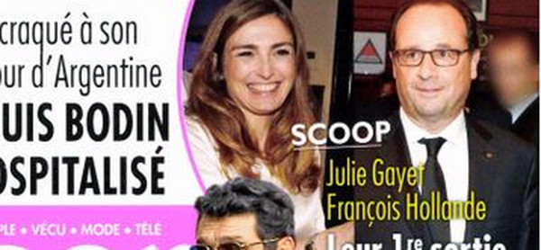 Julie Gayet et François Hollande, une unité affichée à l'anniversaire de Julien Dray