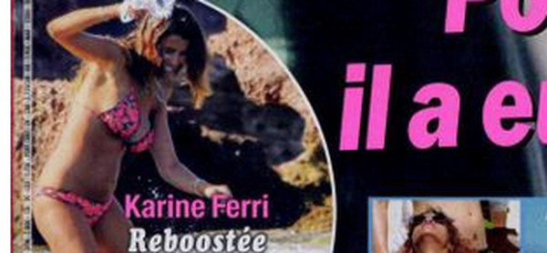 Karine Ferri « un break en toute simplicité » à Calvi en Corse