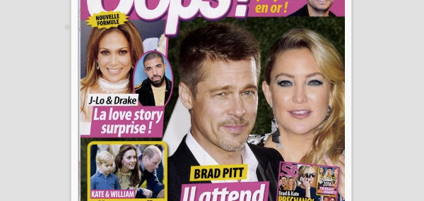Kate Hudson serait enceinte de Brad Pitt selon Oops