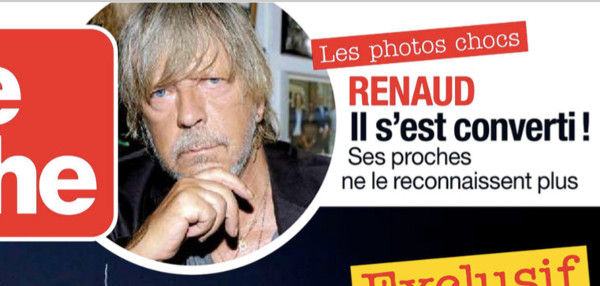 Renaud s'est converti selon France Dimanche (photo)