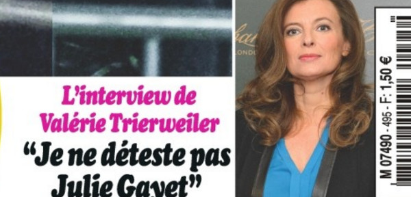 Valérie Trierweiler, un pas vers Julie Gayet qu'elle ne déteste pas