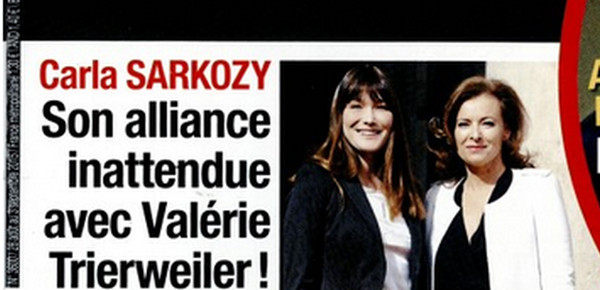 Carla Bruni et Valérie Trierweiler, une alliance inattendue