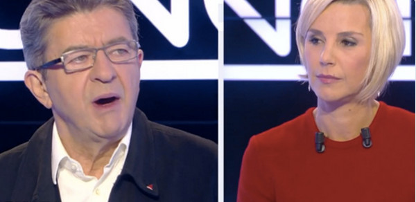 Jean-Luc Mélenchon présente ses excuses à Laurence Ferrari