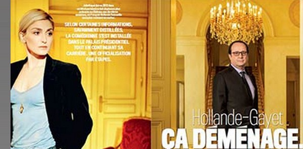 Julie Gayet et François Hollande, leurs photos à la Lanterne « autorisées » par l'Elysée ?