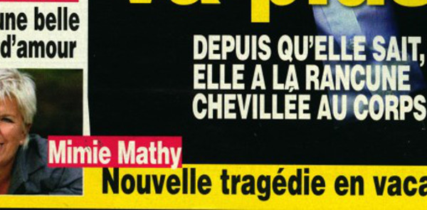Mimie Mathy, drame, nouvelle tragédie en vacances