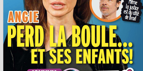 Angelina Jolie « perd la boule et ses enfants » (photo)
