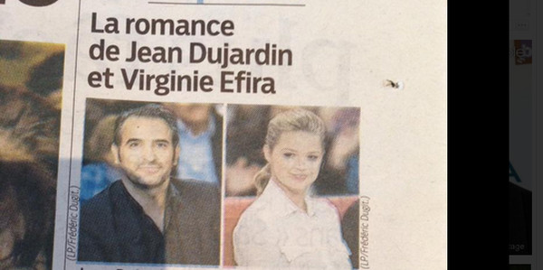 Jean Dujardin fait craquer Virginie Efira