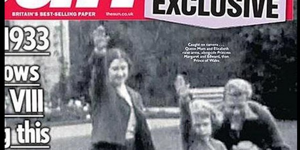 Elizabeth II effondrée après la photo d'elle faisant le salut nazi
