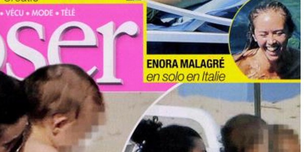 Enora Malagré « sous ses airs un peu durs », a un côté « fleur bleue »