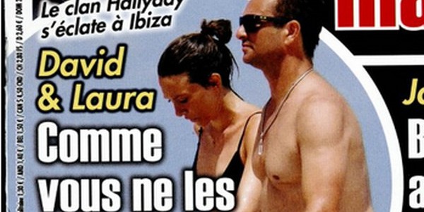Laura Smet protégée par David Hallyday (photo)