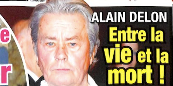 Alain Delon « Entre la vie et la mort »