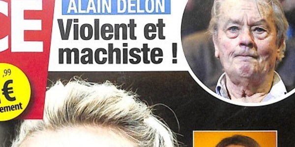 Alain Delon machiste et violent, sa réponse cash