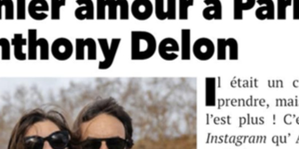 Alain Delon, serein, grande annonce d'Anthony Delon