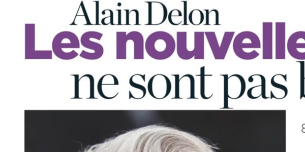 Alain Delon très fragile, grosse distance avec ses enfants, la preuve (photo)