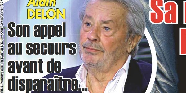 Alain Delon, un coup bas, ce message lourd de sens de son fils Anthony (photo)