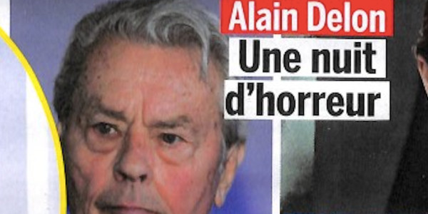 Alain Delon, « une nuit d'horreur »