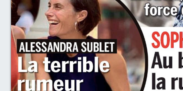 Alessandra Sublet anéantie par les attaques, enfin une nouvelle rassurante