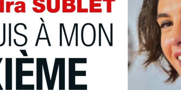 Alessandra Sublet, échecs amoureux, terrible désillusion, son étonnant remède