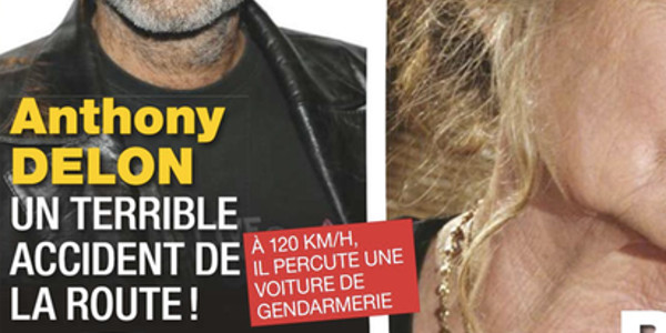 Anthony Delon, horrible accident, il ouvre son coeur (photo)