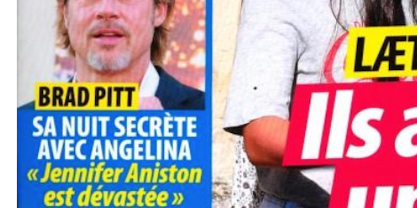 Brad Pitt, sa nuit secrète avec Angelina jolie, Jennifer Aniston "dévastée"