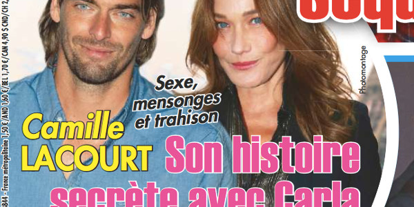Camille Lacourt, son histoire secrète avec Carla Bruni